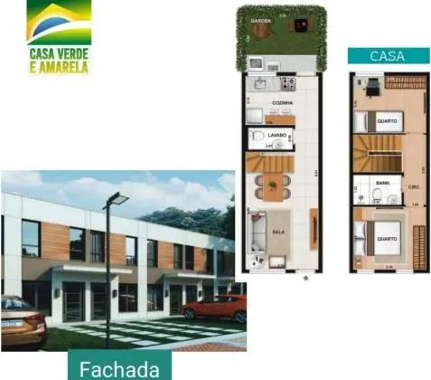 CASA Duplex ➡ Vargem Grande