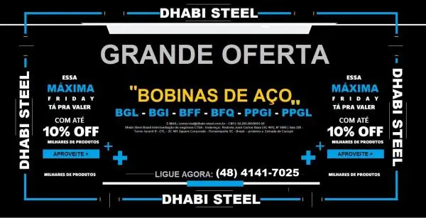 -Dhabi Steel a força do aço no Brasil e trade com Galvalume