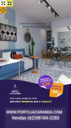 Residencial Porto Jacarandá - Região Noroeste de Goiânia