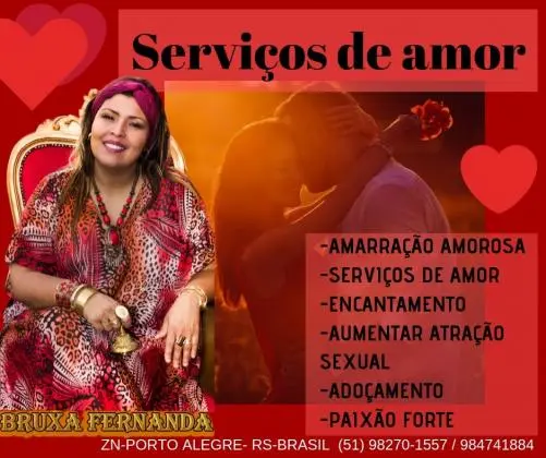 magia negra Porto Alegre - Bruxa Fernanda