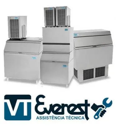 Consertos técnicos para máquina de gelo Everest