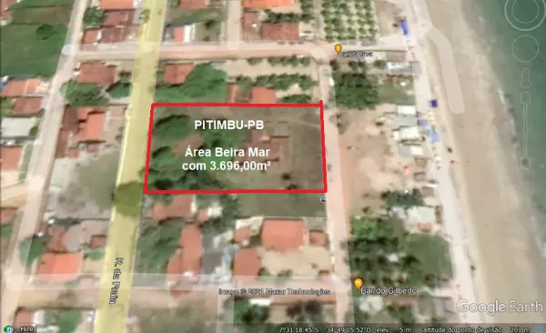 PITIMBU-PBBRASIL  - ÁREA BEIRA MAR COM 3.696, 00M2