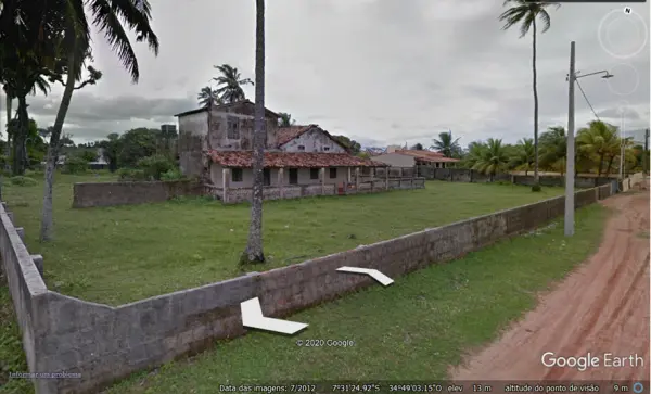 PITIMBU-PBBRASIL  - ÁREA BEIRA MAR COM 3.696, 00M2