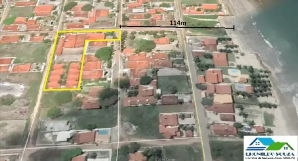 PITIMBU PB/BRASIL  - LOT. PRAIA AZUL - CASA A 100M DA PRAIA SERV. PARA COMERCIO