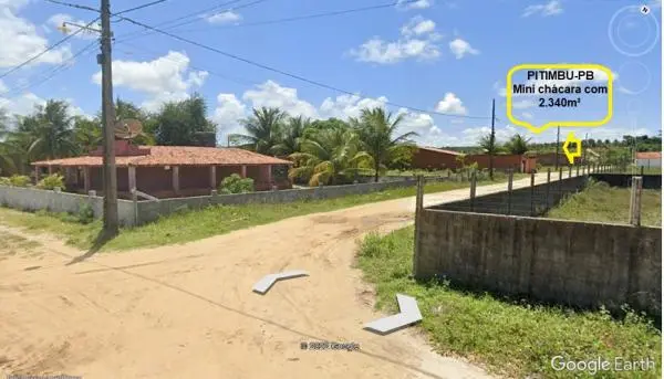 PITIMBU-PB/BRASIL  - MINI CHÁCARA NA PRAIA DE PONTA DE COQUEIRO