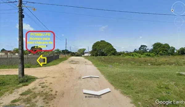 PITIMBU-PB/BRASIL  - MINI CHÁCARA NA PRAIA DE PONTA DE COQUEIRO