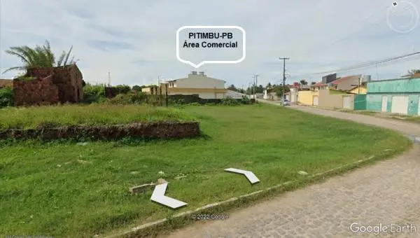 PITIMBU-PB/BRASIL  - PRAIA AZUL - ÁREA COMERCIAL NA AV. PRINCIPAL E A 50M DO MAR