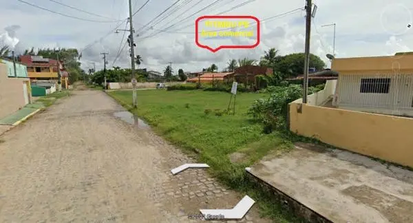 PITIMBU-PB/BRASIL  - PRAIA AZUL - ÁREA COMERCIAL NA AV. PRINCIPAL E A 50M DO MAR