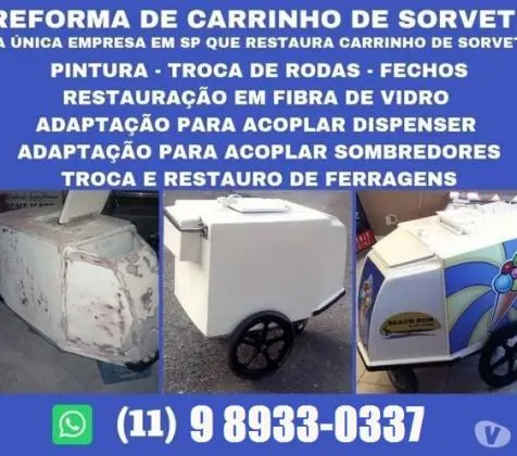 Restauração Carrinho de Sorvete