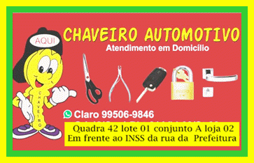 Chaveiromem Águas Lindas