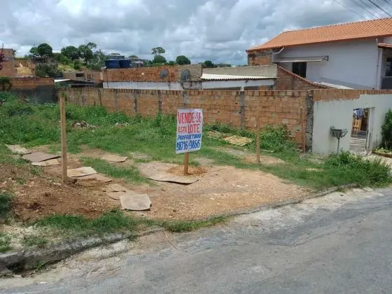 Vendo Lote 250m2 bairro Serra Dourada / Vespasiano