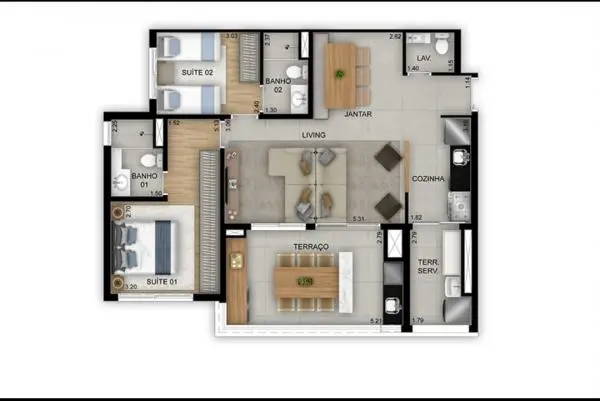 Apartamento a venda no Tatuapé