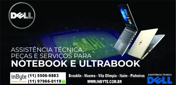 Conserto Notebooks Dell Asus Samsung Vl. Olimpia