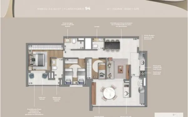 Apartamentos No Brooklin Alto Padrão