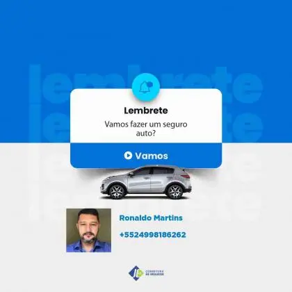 Seguro de Auto em VR 24|99818-6262 Ronaldo Martins