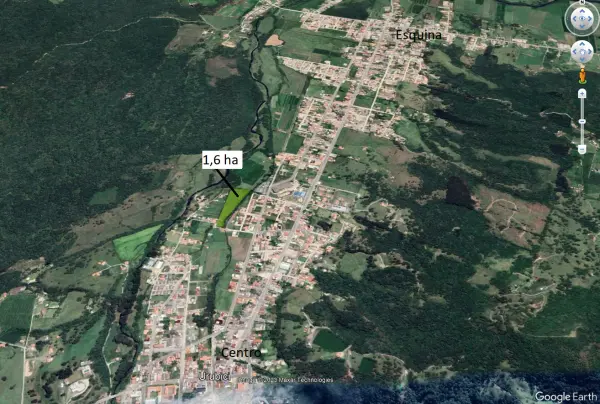 Terreno de alto padrão com 1, 6ha no centro de Urubici
