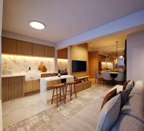 Apartamento na Guilhermina com Lazer Completo