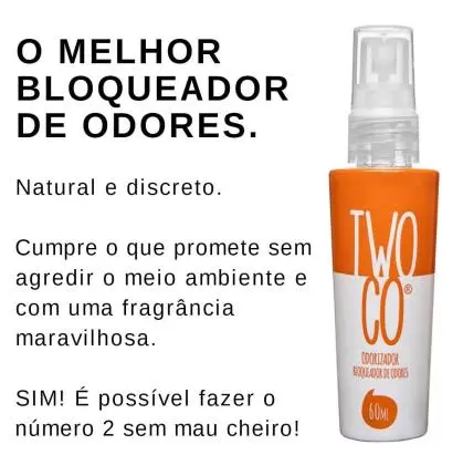 O Twoco- bloqueador de Odores, Kit com 3