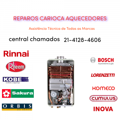 Manutenção de Aquecedores Rinnai| Jacarepaguá Curicica Freguesia 2141284606