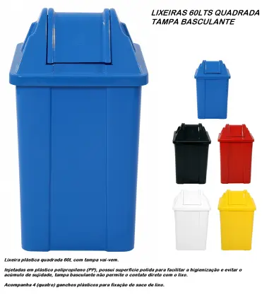 Contentores de lixo c/ rodas 120lts , 240lts a 360lts