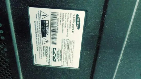 Vendo TV Samsung de 50 polegadas de Plasma