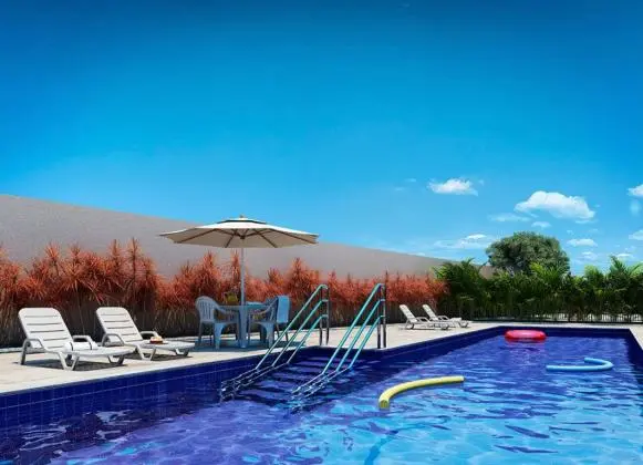 Apartamento 2 Dormitórios com Terraço Gourmet e 15 Áreas de Lazer - Zona Oeste