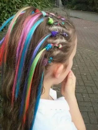 CABELO FASHION COLORIDOS SPRAYS GLITTERS PENTEADOS PARA FESTAS