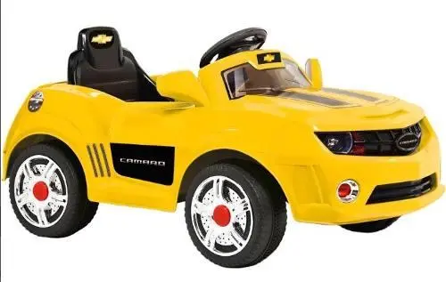 CARRO CAMARO AMARELO BRINQUEDO INFANTIL COM CONTROLE REMOTO