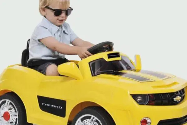 CARRO CAMARO AMARELO BRINQUEDO INFANTIL COM CONTROLE REMOTO