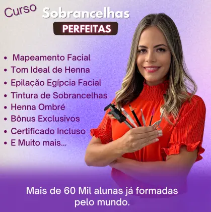 Curso designer de sombramcelha