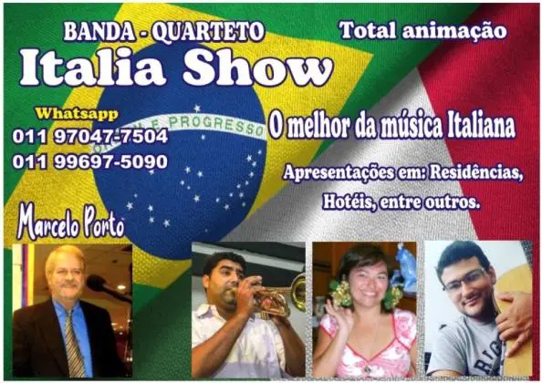 MUSICA ITALIANA ( QUARTETO ) PARA SUA FESTA - 011 97047-7504 - whatsapp