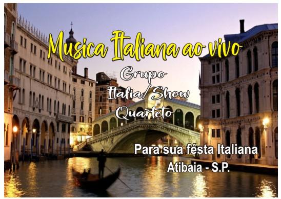 MUSICA ITALIANA ( QUARTETO ) PARA SUA FESTA - 011 97047-7504 - whatsapp
