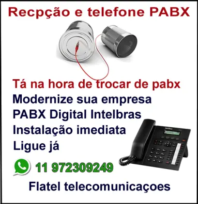 pabx linhas e ramais