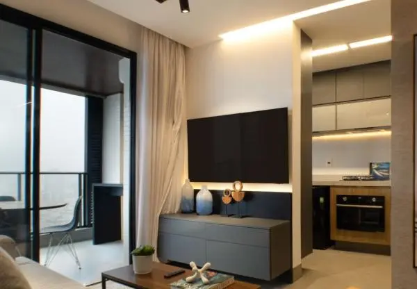 Apartamento à venda no Boqueirão em Santos