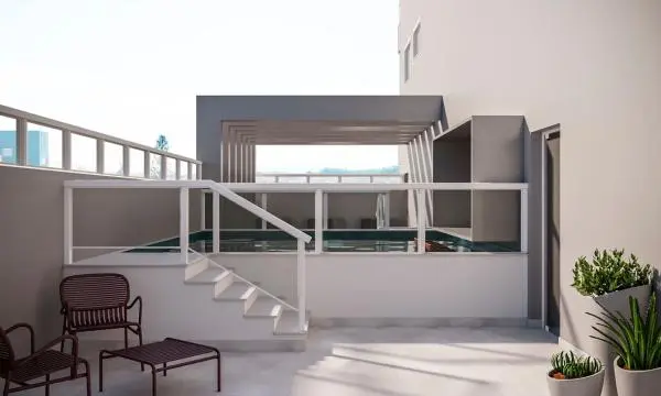 Apartamento com 02 suítes na praia em Porto Belo