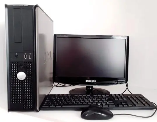 Computador Dell, Wi-Fi integrado, internet sem fio. Monitor Samsung