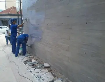 limpeza concreto de primer tratamento de fissuras