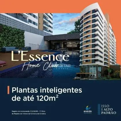 Venda de Apartamentos no Residencial L'ESSENCE HOME CLUB em Criciúma, SC - Conheça as Opções Disponíveis!