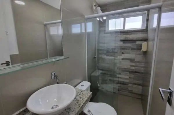 Apartamento mobiliado com vista mar