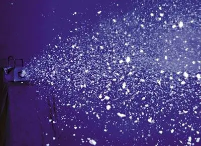 Maquina de neve artificial para eventos em Rio de Janeiro