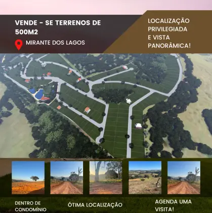 Terrenos à Venda em Condomínio Exclusivo em Atibaia-SP