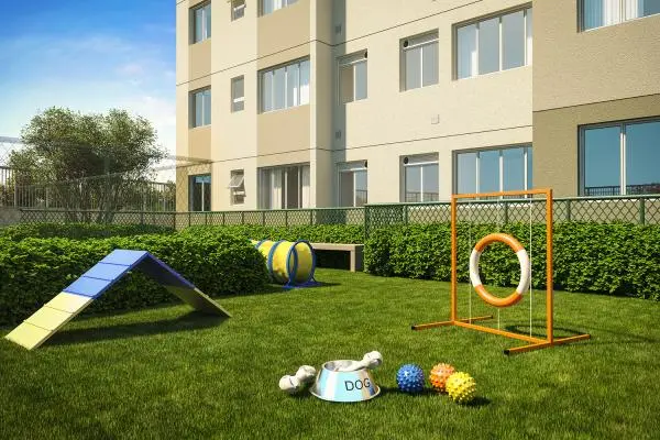 Apartamento com dois quartos e opção de Garden em localização privilegiada de Realengo