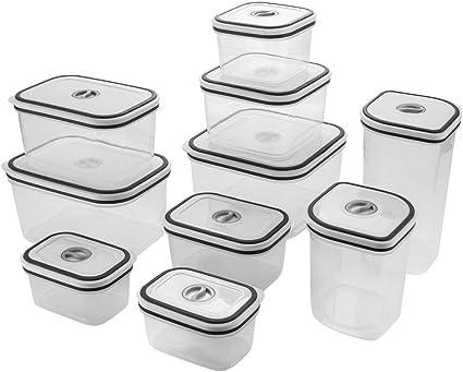 Electrolux - Kit Potes de Plástico Hermético, 10 unidades