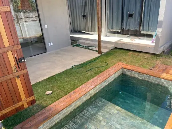 Venda casa 2 suites piscina em condominio na praia do Patacho, Porto das Pedras - Alagoas