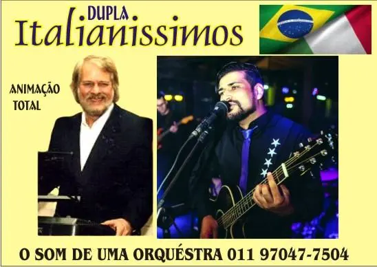 Musica Italiana Dupla Para Sua Festa