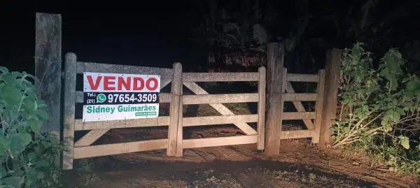 SG - Lindo Sítio - Itaguai  - Est. Caçador -  R$ 350 mil - Excelente