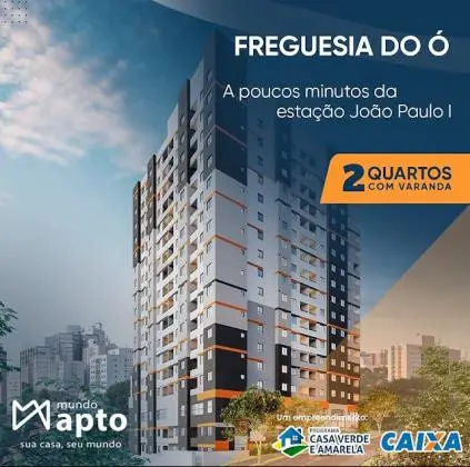 Mundo Apto Freguesia - Breve lançamento - 2 dormitórios com terraço