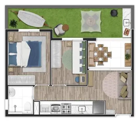 Mundo Apto Freguesia - Breve lançamento - 2 dormitórios com terraço