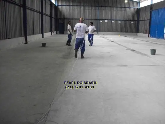 Piso De Concreto Polido Garagens Galpões Quadras