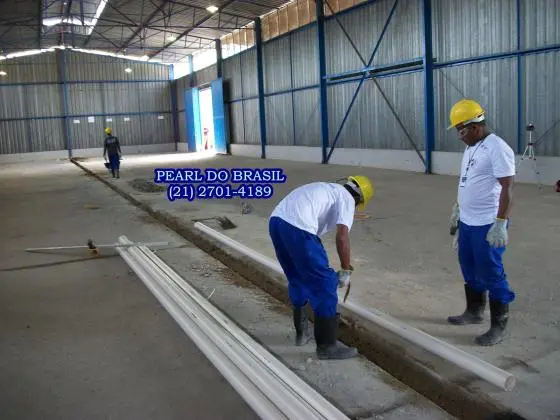 Piso De Concreto Polido Garagens Galpões Quadras